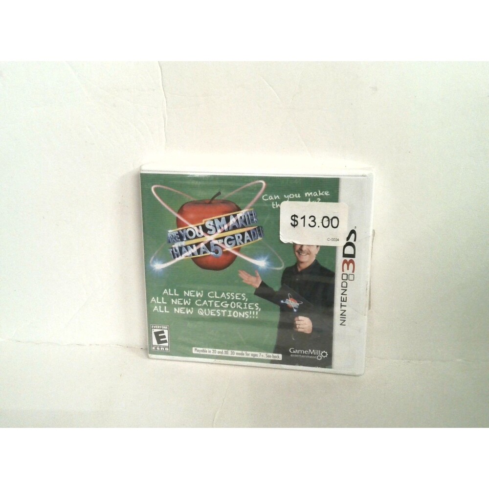 New Are You Smarter Than A 5th Grader 3DS Sealed